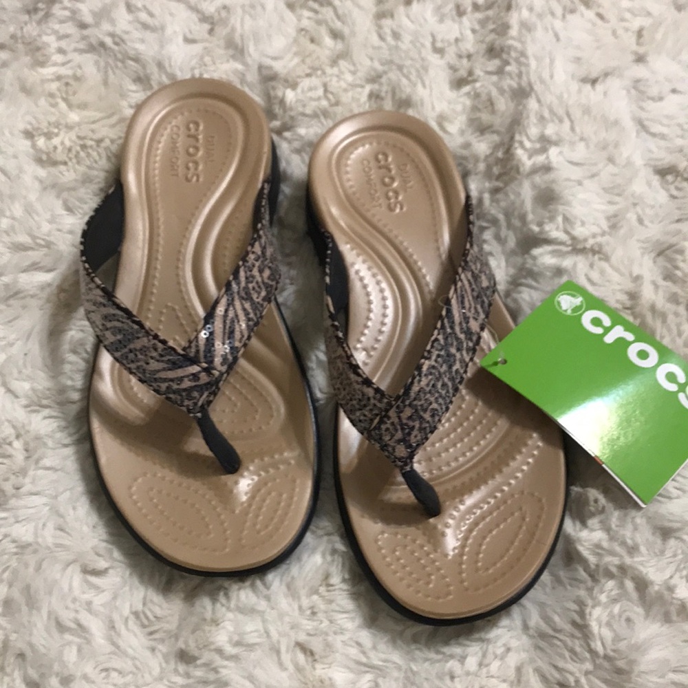 NWT Crocs Dual Comfort Capri V